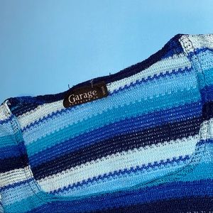 Y2K relaxed knit top 💙